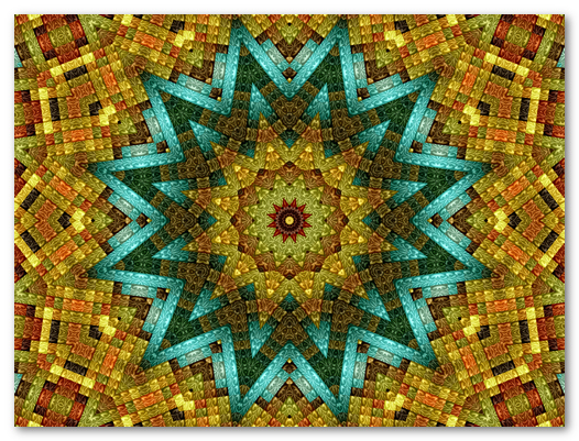 digital kaleidoscope image by Wendy J St Christopher